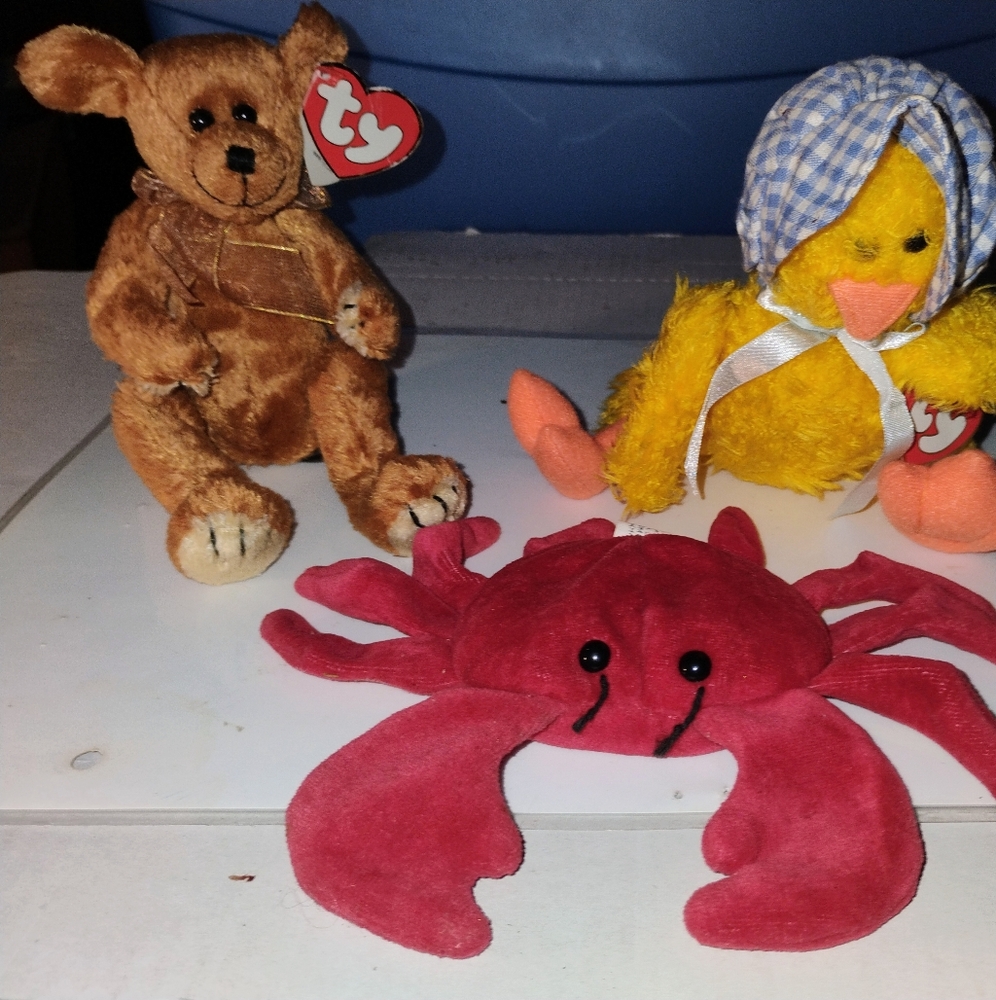 Very Rare, First edition & Vintage Beanie Babies